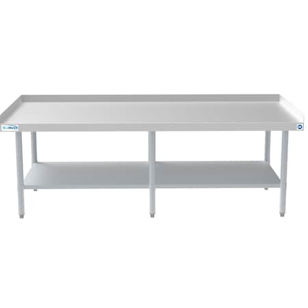 Koolmore 16 Gauge Stainless Steel Commercial Equipment Stand -30" X 72" Heavy Duty Griddle Stand w/Undershelf EQT-163072
